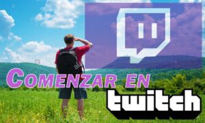 comenzar en Twitch