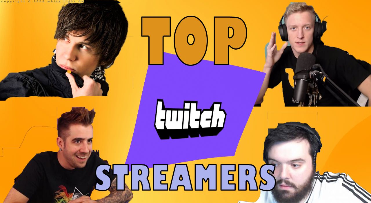 top twitch streamers