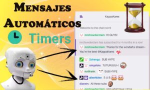 Streaming mensajes automáticos