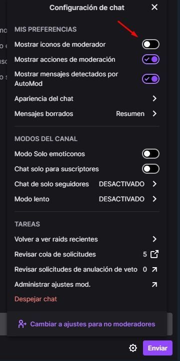 configurar chat de Twitch