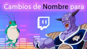 cambios de nombre para twitch