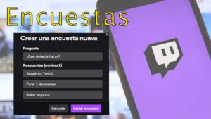 encuestas para twitch