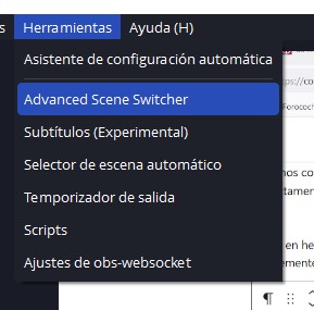 advanced scene switcher en obs