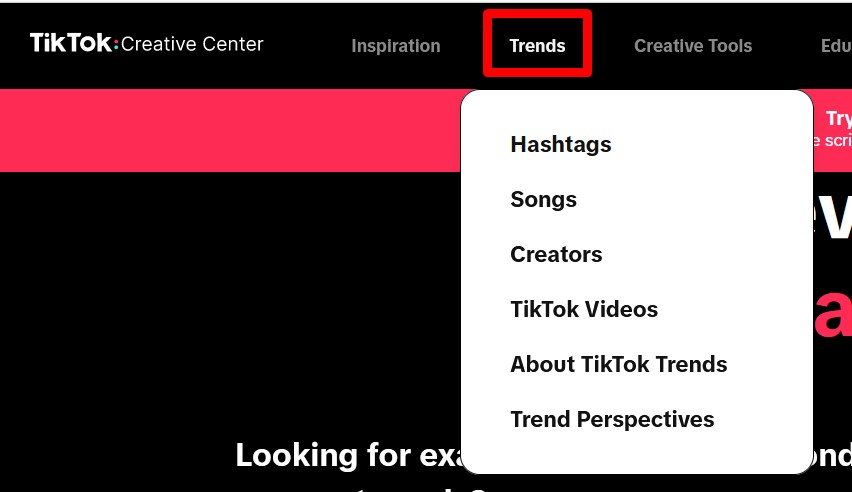 como encontrar las tendencias en tik tok